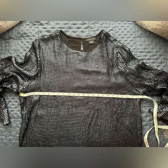 Trouvé navy blue sequin top XXl - Picture 6 of 8